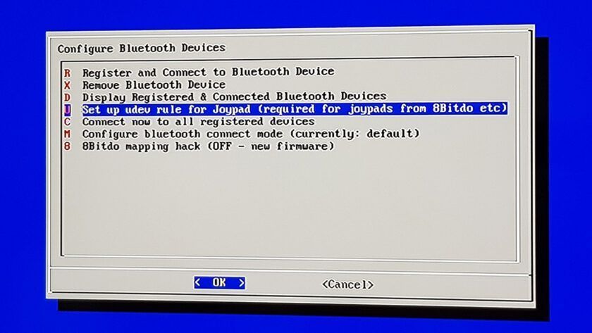 Configure bluetooth devices
