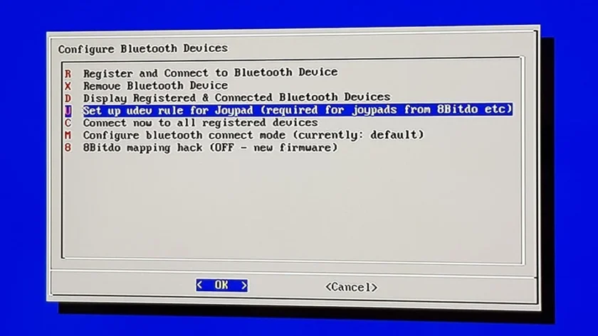 Configure bluetooth devices