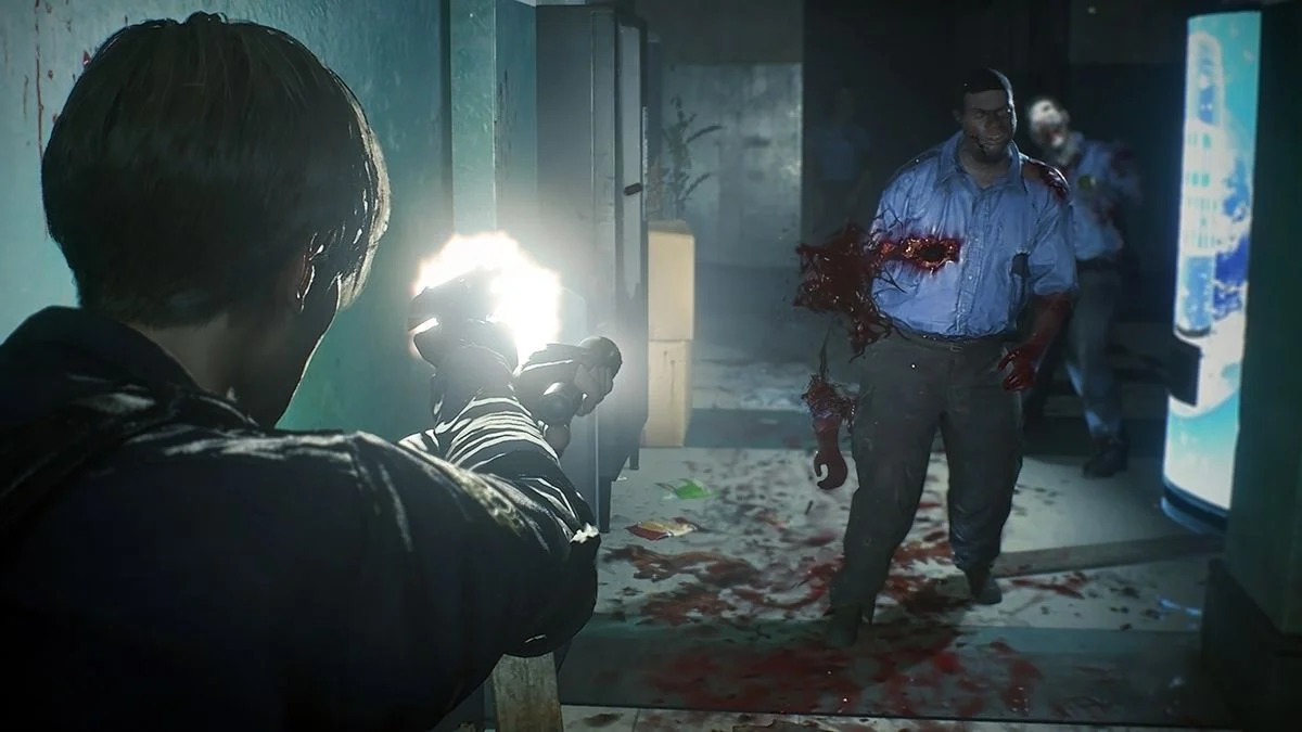 Resident Evil 2 - sistema de punteria