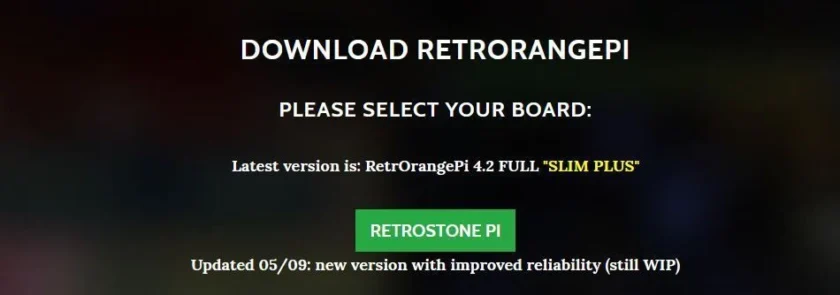 retroorangepi retrostone portátil