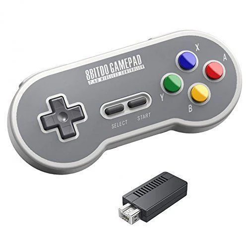 8BitDo SF30: El mejor mando bluetooth para Super Nintendo Classic mini