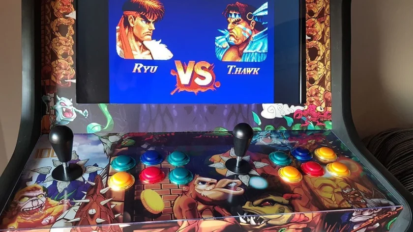 hacer máquina arcade casera barata económica