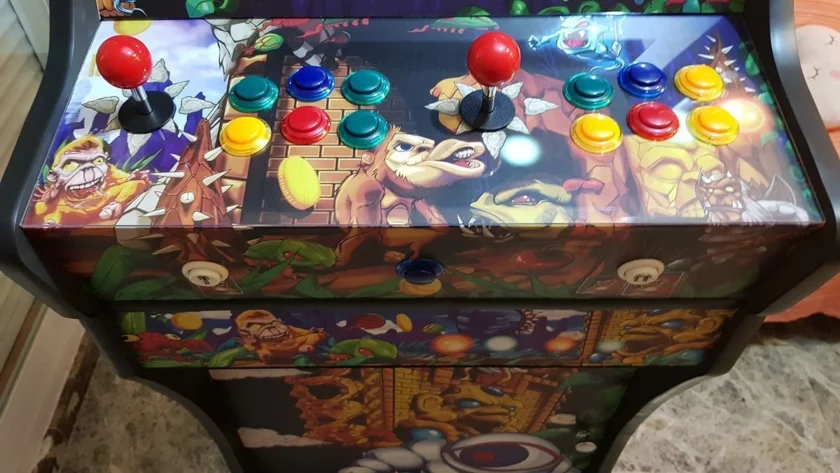 maquina arcade casera ball top