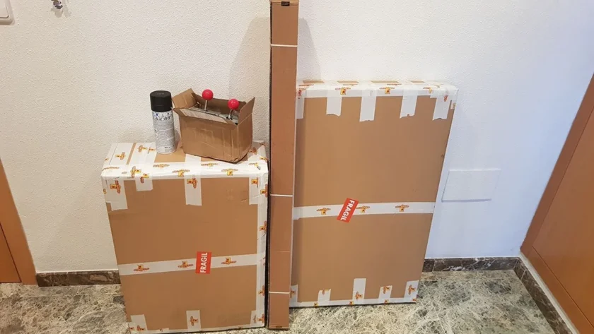 materiales mueble arcade