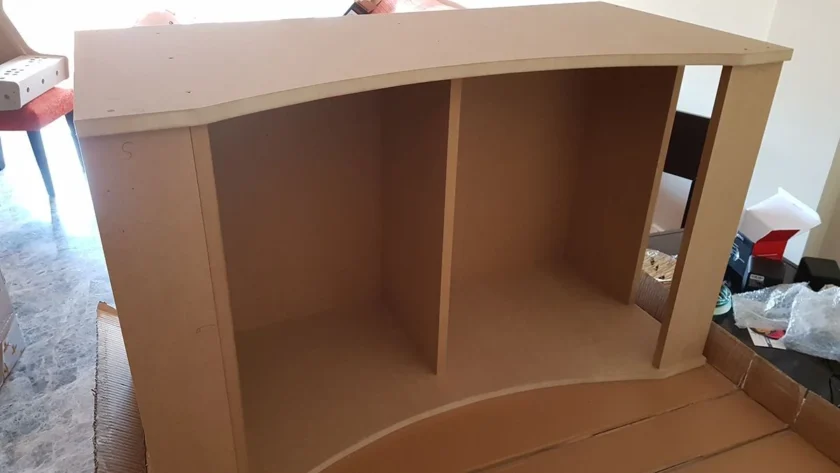 montando mueble arcade casera