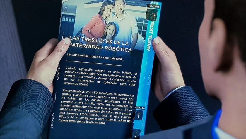 Paternidad robótica Detroit Become Human análisis