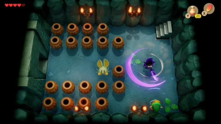 link tenebroso zelda link's awakenings 