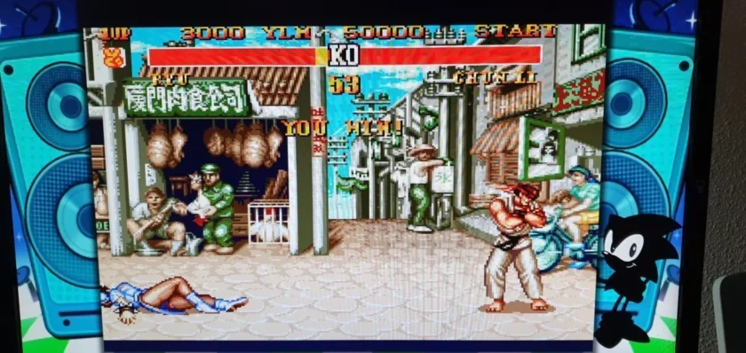 street fighter II mega drive