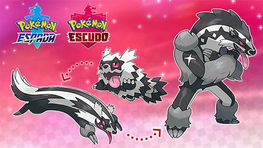 formas galar pokémon espada y escudo