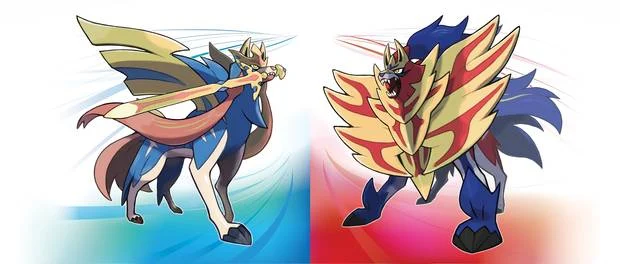 legendarios pokémon espada y escudo
