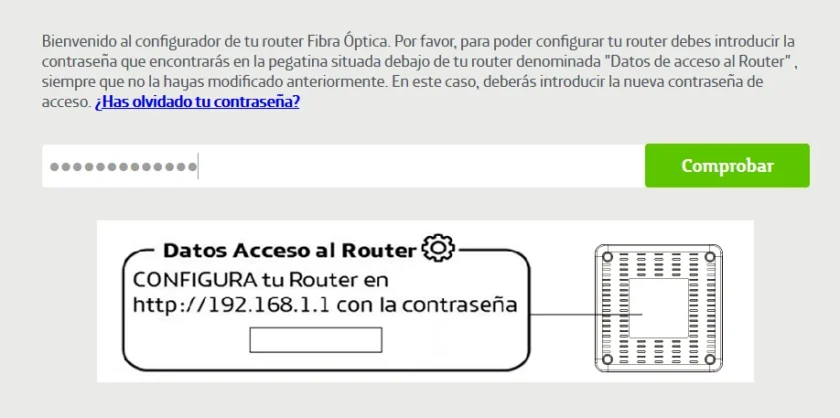 Acceder al panel del router para abrir puertos