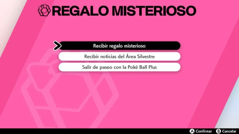 recibir regalo misterioso pokémon espada y escudo