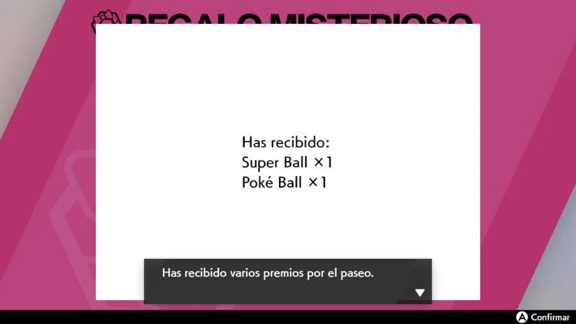 regalos paseo poké ball plus pokémon espada