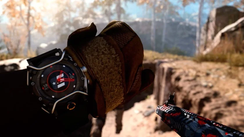 reloj modern warfare vieja escuela
