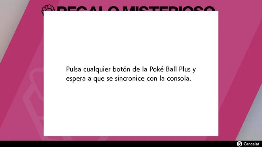 sincronizar poké ball plus