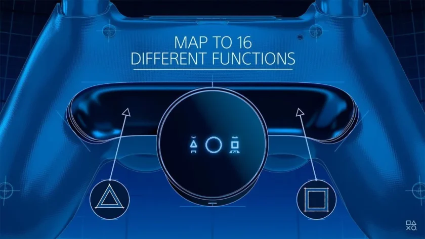 botones traseros ps4
