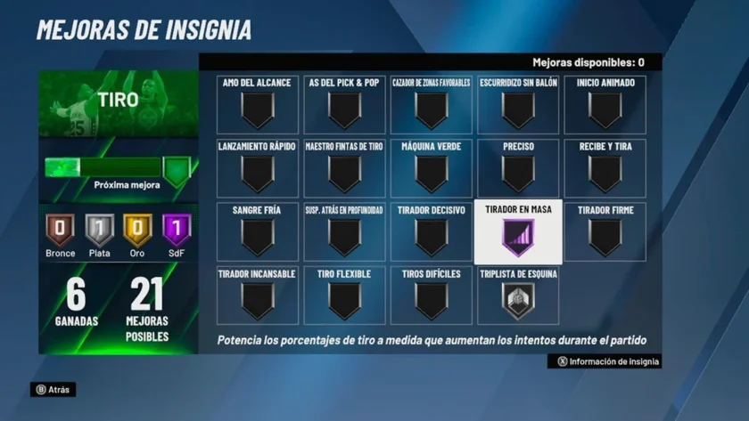 insignias nba 2k20 mi carrera