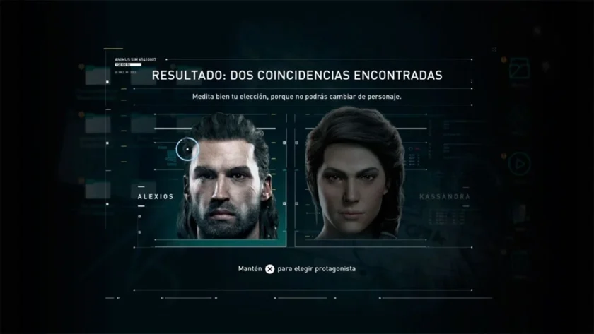 assassins creed alexios o kassandra