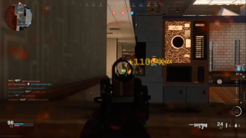 balas de colores modern warfare luces