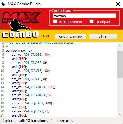 MAX combo grabar macro cronusmax