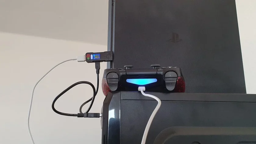 Procedimiento conectar CronusMax Plus con PC y PS4 para grabar macros y combos