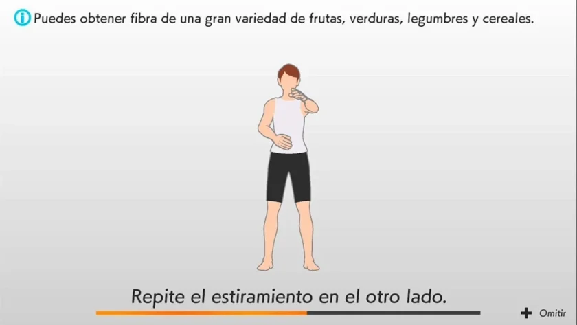 estiramientos para ejercicio ringfit Nintendo Switch