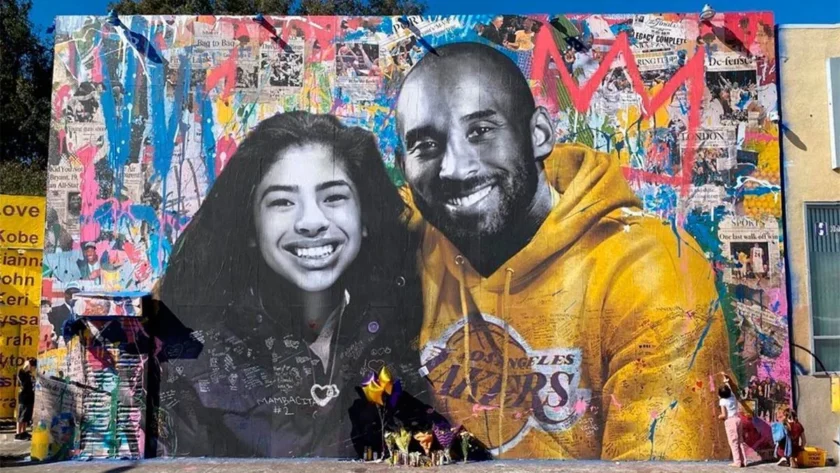 mural homenaje kobe bryant los angeles