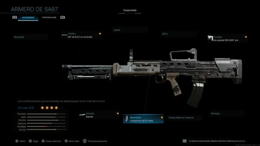 lsw armas secretas modern warfare