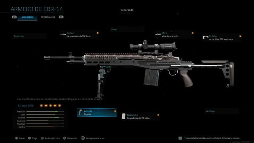 m21 armas secretas modern warfare