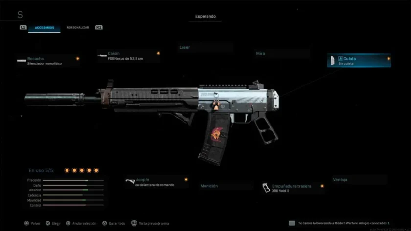 clase grau modern warfare comando