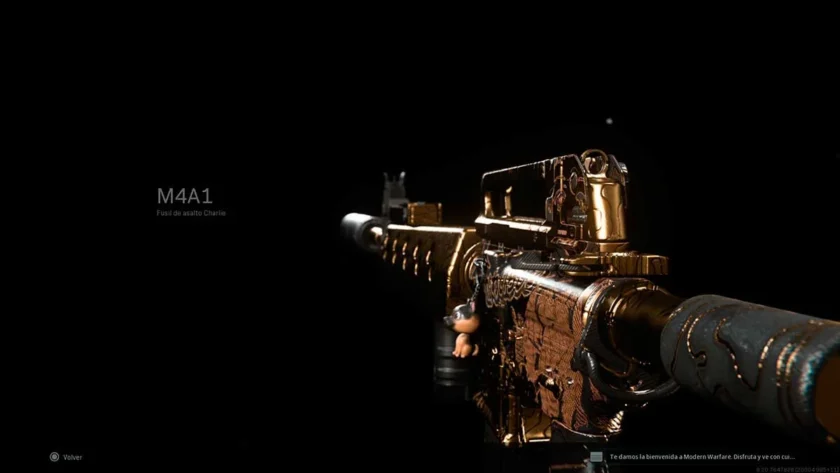 clase m4a1 modern warfare