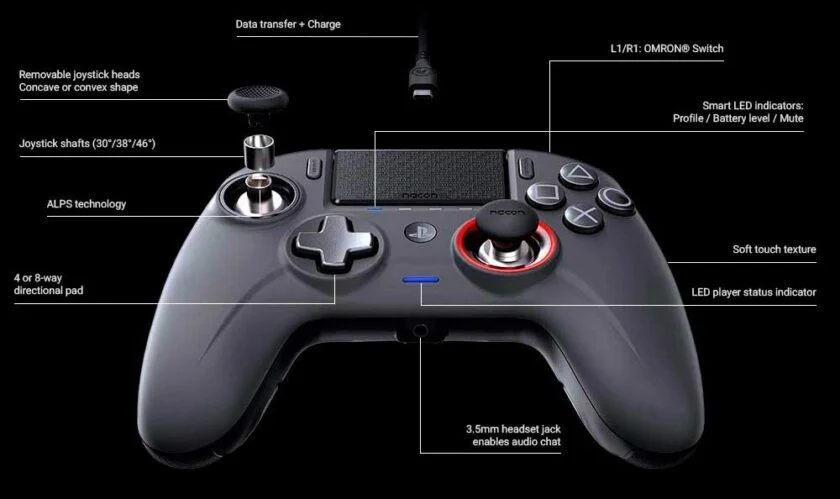 nacon mejores mandos scuf inalámbricos playstation