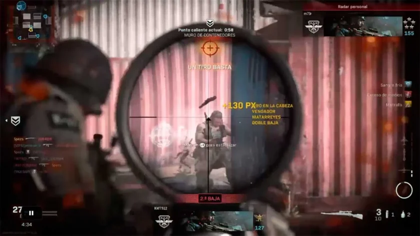 quickscope guía modern warfare