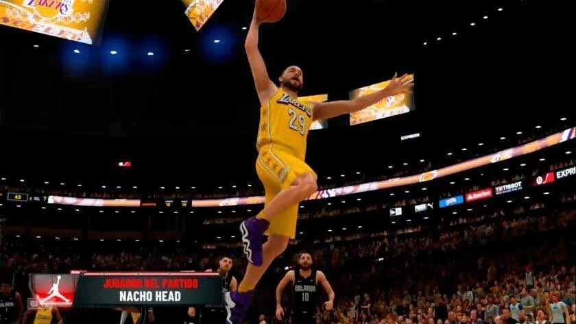 Partido del modo Mi Carrera de NBA 2K20