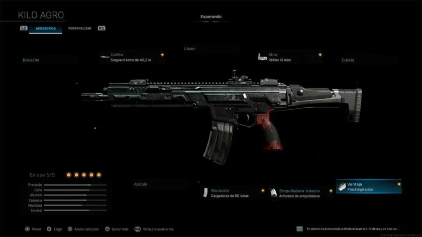 mejor clase kilo modern warfare