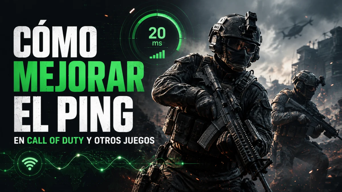 Mejorar el Ping en Call of Duty