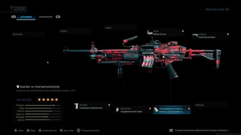 mejor clase mk9 modern warfare y warzone