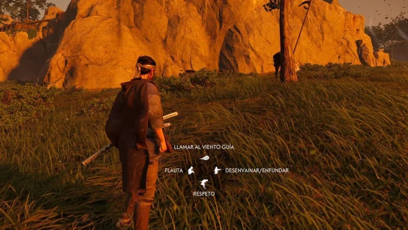 sacar o guardar la katana