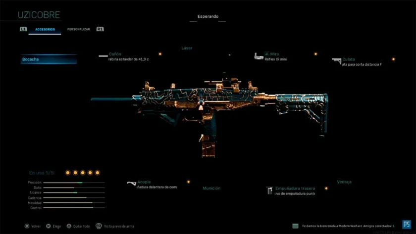 mejor clase uzi modern warfare warzone