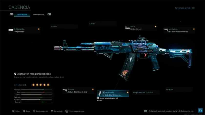 rush ak47 modern warfare