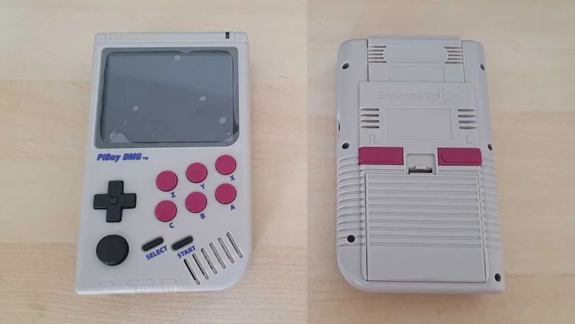 PiBoy DMG front and back