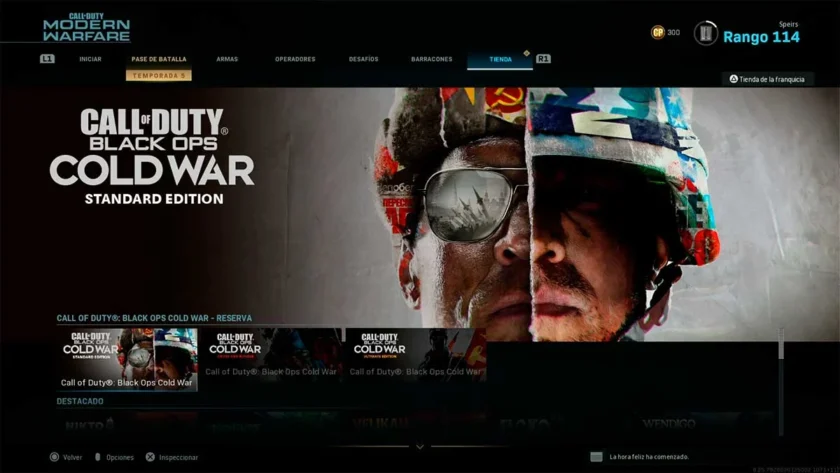 black ops cold war standard edition