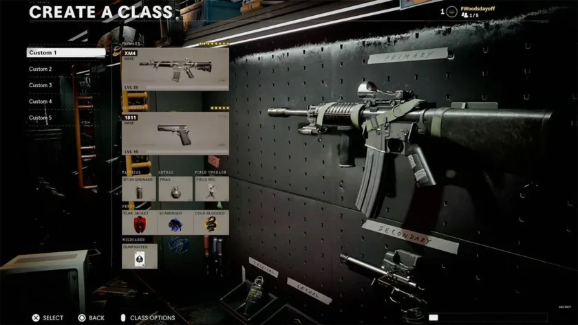 crear clase call of duty