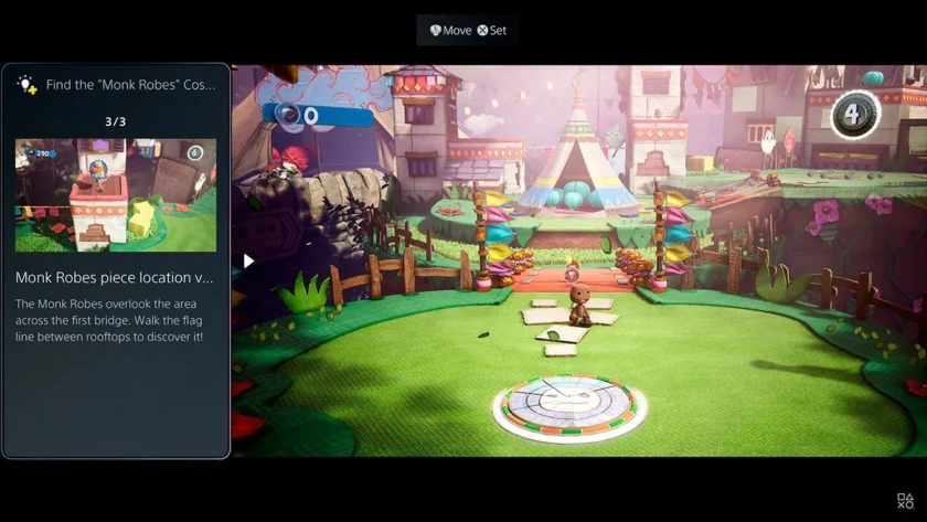 video guia actividades experiencia de usuario playstation 5