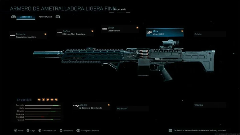 mejor clase finn warzone