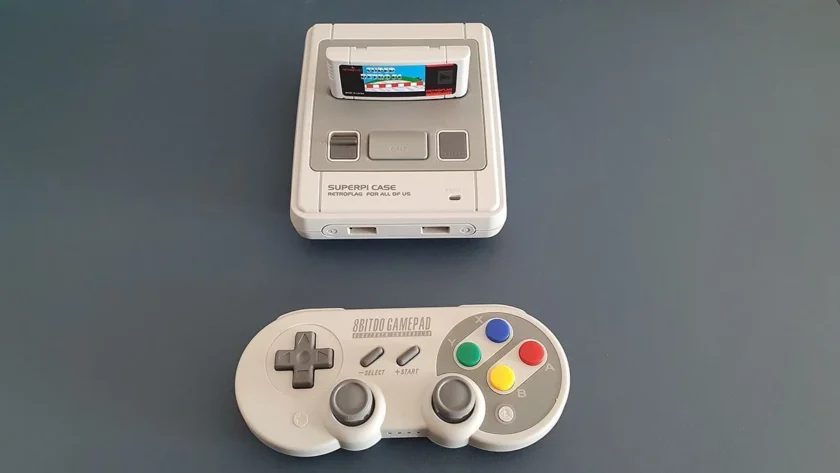 consola retro raspberry snes 8bitdo SF30 Pro