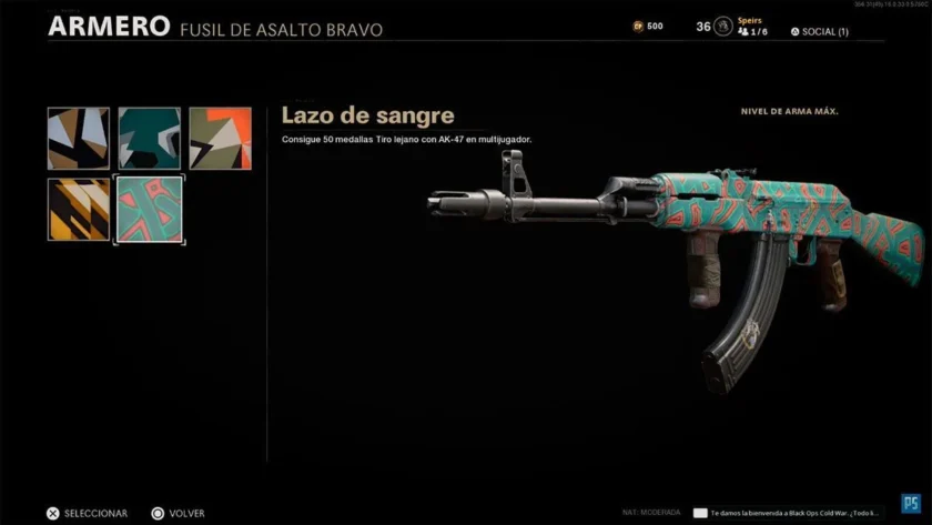 camuflaje cold war geométrico