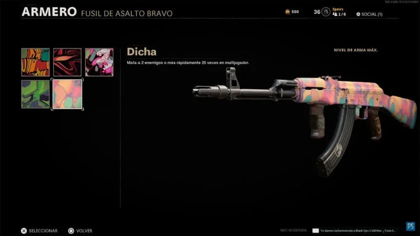camuflaje cold war psicodélico