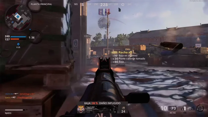 mejor clase liga ak74u