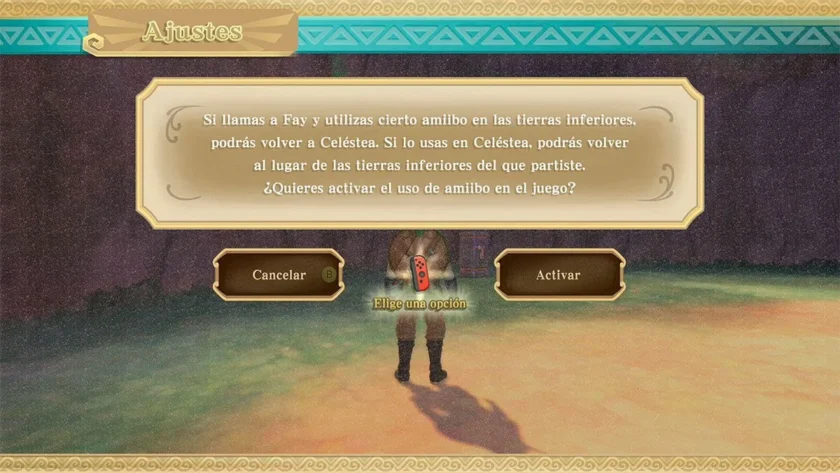 ventajas amiibo zelda y pelícaro